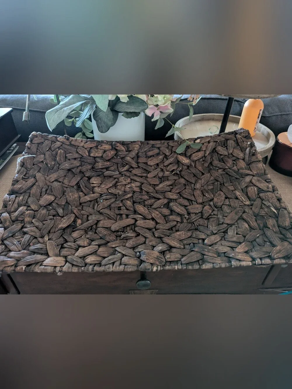 Woven Basket Tray